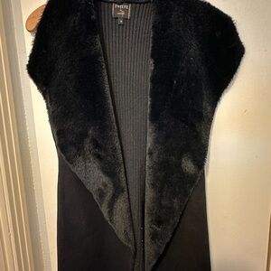 Twelve by Twelve Black Knit Vest